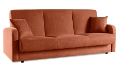 Sofa Corsica z funkcją spania pomarańczowa Matana 7