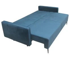 Sofa Diana z funkcją spania brązowy ciemny Louis 666