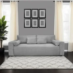 Sofa Dores z funkcją spania szara ciemna  Onega 07