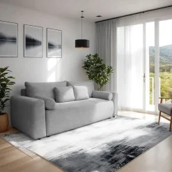 Sofa Dores z funkcją spania szara ciemna  Onega 07