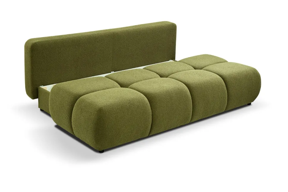 Sofa Flade z funkcją spania zielona Now or never 38
