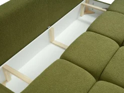 Sofa Flade z funkcją spania zielona Now or never 38