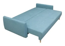 Sofa Forn z funkcją spania niebieska buk