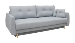 Sofa Forn z funkcją spania szara buk