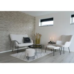 Sofa Glasgow baranek biała