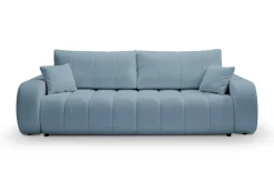 Sofa Hobro z funkcją spania błękitna      Lambi 16