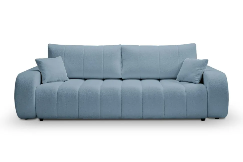Sofa Hobro z funkcją spania błękitna Lambi 16
