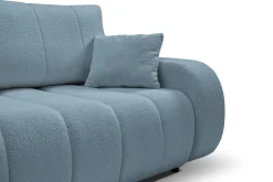Sofa Hobro z funkcją spania błękitna Lambi 16