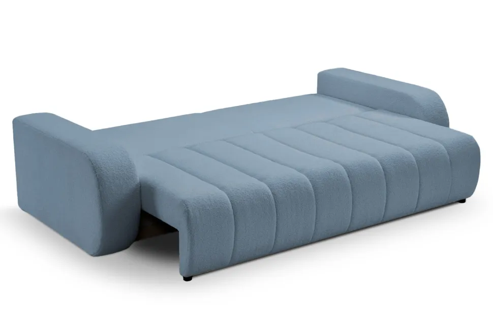 Sofa Hobro z funkcją spania błękitna Lambi 16