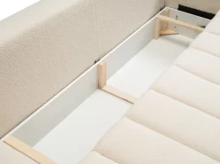 Sofa Hobro z funkcją spania błękitna Lambi 16