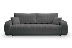 Sofa Hobro z funkcją spania szara ciemna  Lambi 12