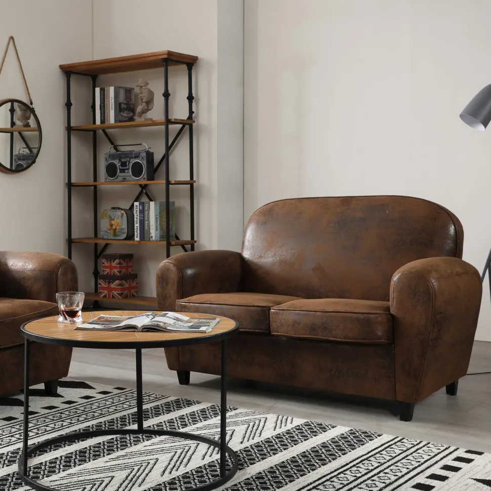 Sofa Klubowa Vintage brown