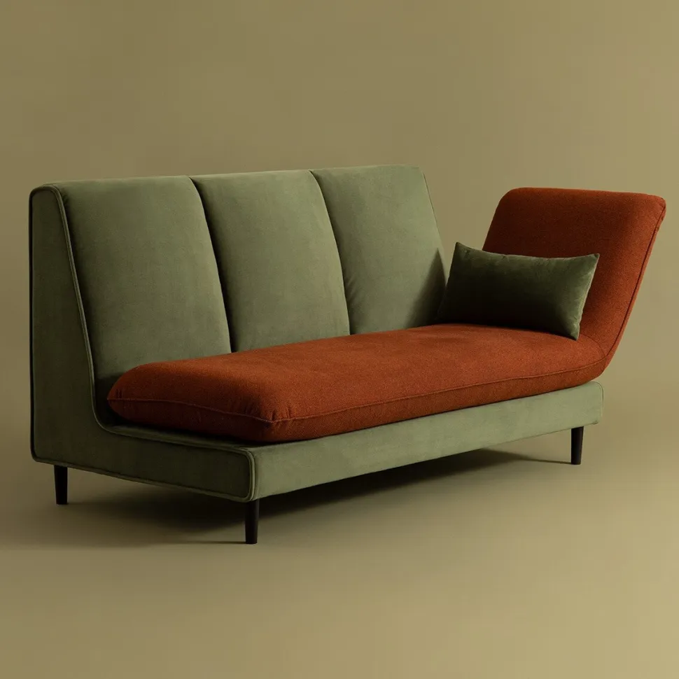 Sofa/ leżanka Matali zielony