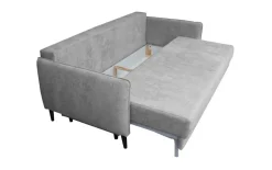 Sofa Lika z funkcją spania tkanina Rosario 453 nogi buk naturalny