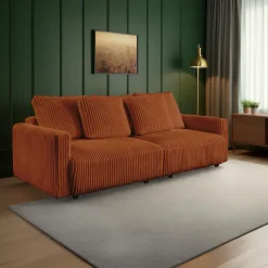 Sofa Loppie z funkcją spania terakota     Ambience 09 GR 3