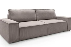 Sofa Molde sztruks beżowy ciemny Poso 2