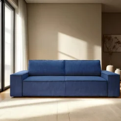 Sofa Molde sztruks granatowy Poso 05