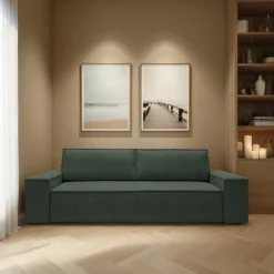 Sofa Molde sztruks zielony Poso 14