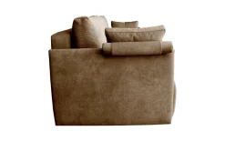 Sofa Mondel z funkcją spania sztruks      beżowa ciemna