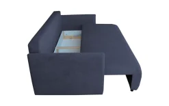 Sofa Mondel z funkcją spania  sztruks     granatowa