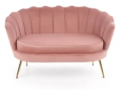 Sofa muszelka Florecja różowa