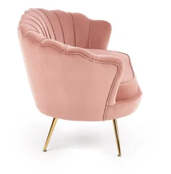Sofa muszelka Florecja różowa
