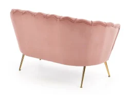 Sofa muszelka Florecja różowa