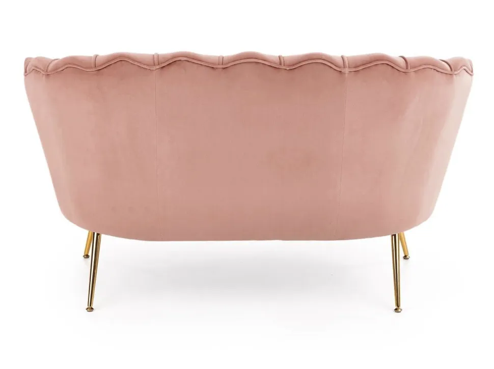 Sofa muszelka Florecja różowa