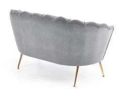 Sofa muszelka Florecja szara