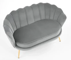 Sofa muszelka Florecja szara