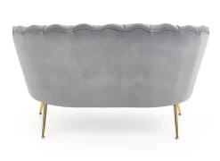 Sofa muszelka Florecja szara