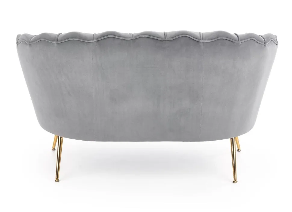 Sofa muszelka Florecja szara