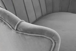 Sofa muszelka Florecja szara