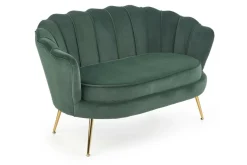 Sofa muszelka Florecja zielona