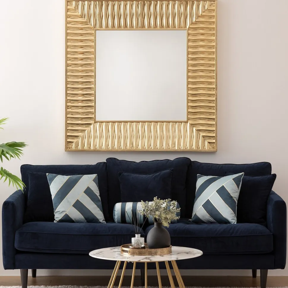 Sofa 3-osobowa Candice granatowa