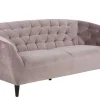 Sofa 3osobowa Ria Velvet dusty rose