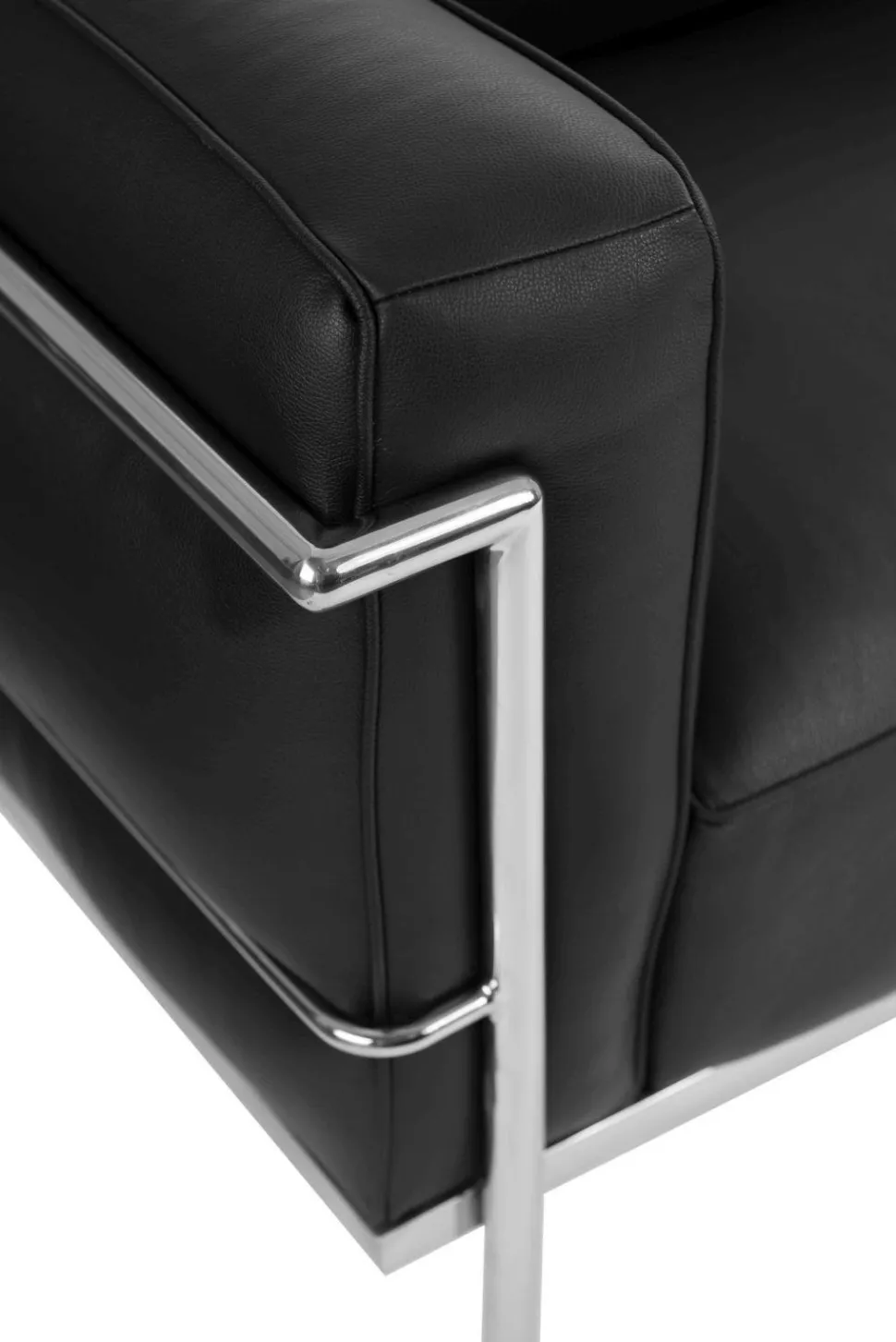 Sofa 3-osobowa Soft GC czarna skóra