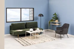 Sofa rozkładana Blain zielona