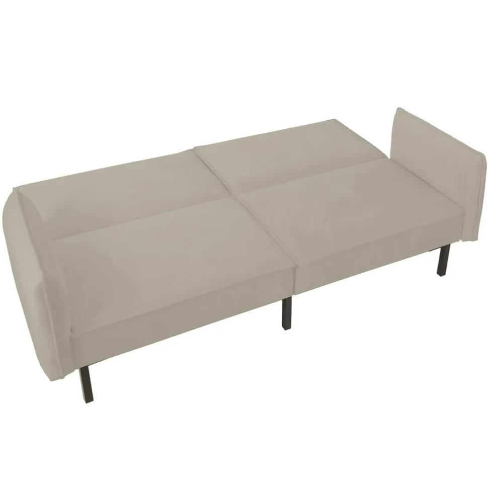 Sofa rozkładana Canif Velvet szara
