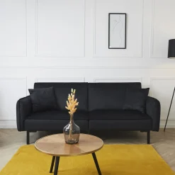 Sofa rozkładana Giulia czarna