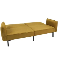 Sofa rozkładana Giulia żółta