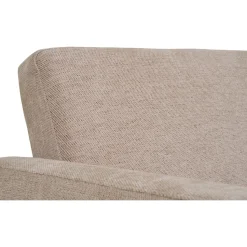 Sofa rozkładana Kells beżowa ciemna/  naturalne nogi