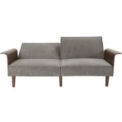 Sofa rozkładana Scott szara sztruks