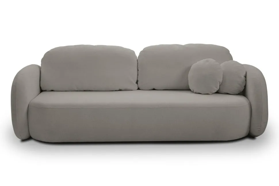 Sofa Salby z funkcją spania szara Sicuro 75