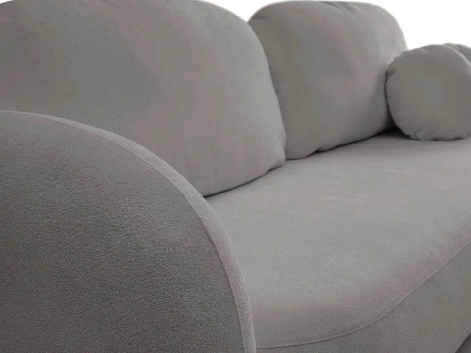 Sofa Salby z funkcją spania szara Sicuro 75