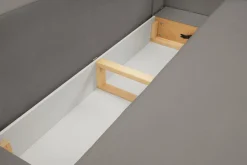 Sofa Salby z funkcją spania szara Sicuro 75