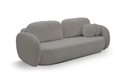 Sofa Salby z funkcją spania szara Sicuro 75