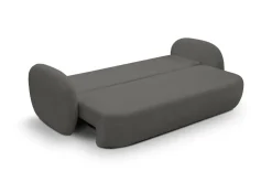 Sofa Salby z funkcją spania antracytowa Sicuro 80