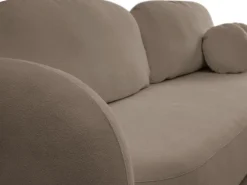 Sofa Salby z funkcją spania brązowa       Sicuro 45