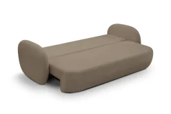 Sofa Salby z funkcją spania brązowa       Sicuro 45